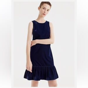 J. Crew Navy Blue Sleeveless Dress